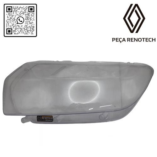 RN 08704R-L2 260609744R LENTE DO FAROL ESQ. LOG IISAN II 20-24 1